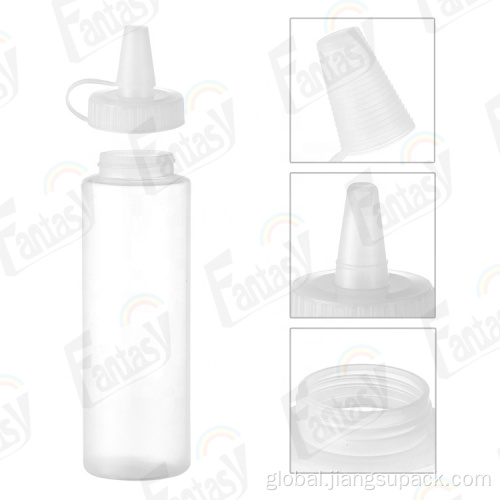 Sauce Bottle Ketchup Bottle Plastic Sauce Dispense Squeeze Bottle Manufactory